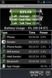 game pic for GSam Battery Monitor